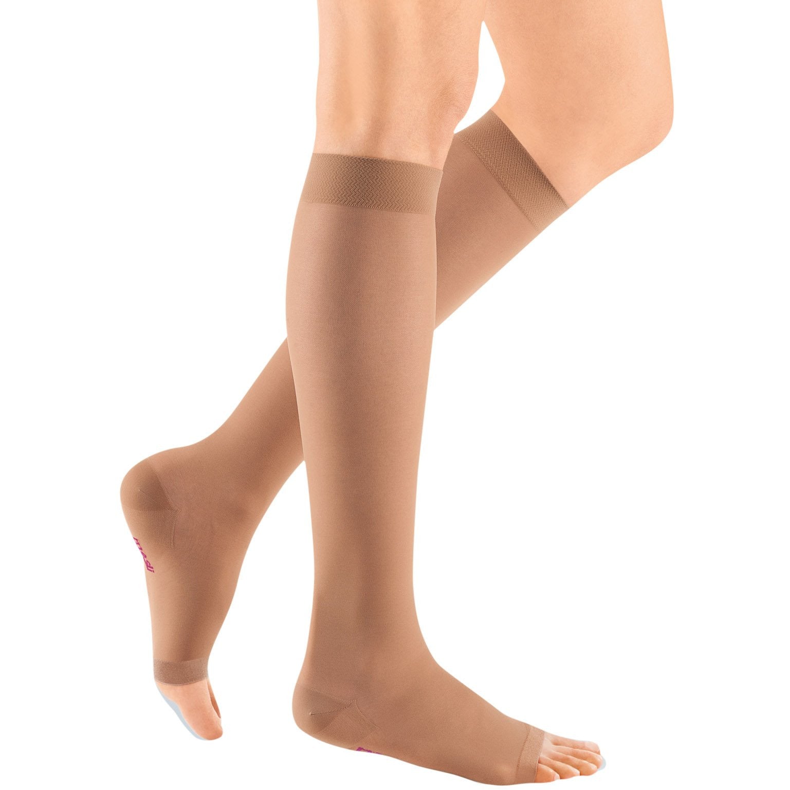 Mediven Sheer & Soft Women's Knee High 15-20 mmHg, Open Toe