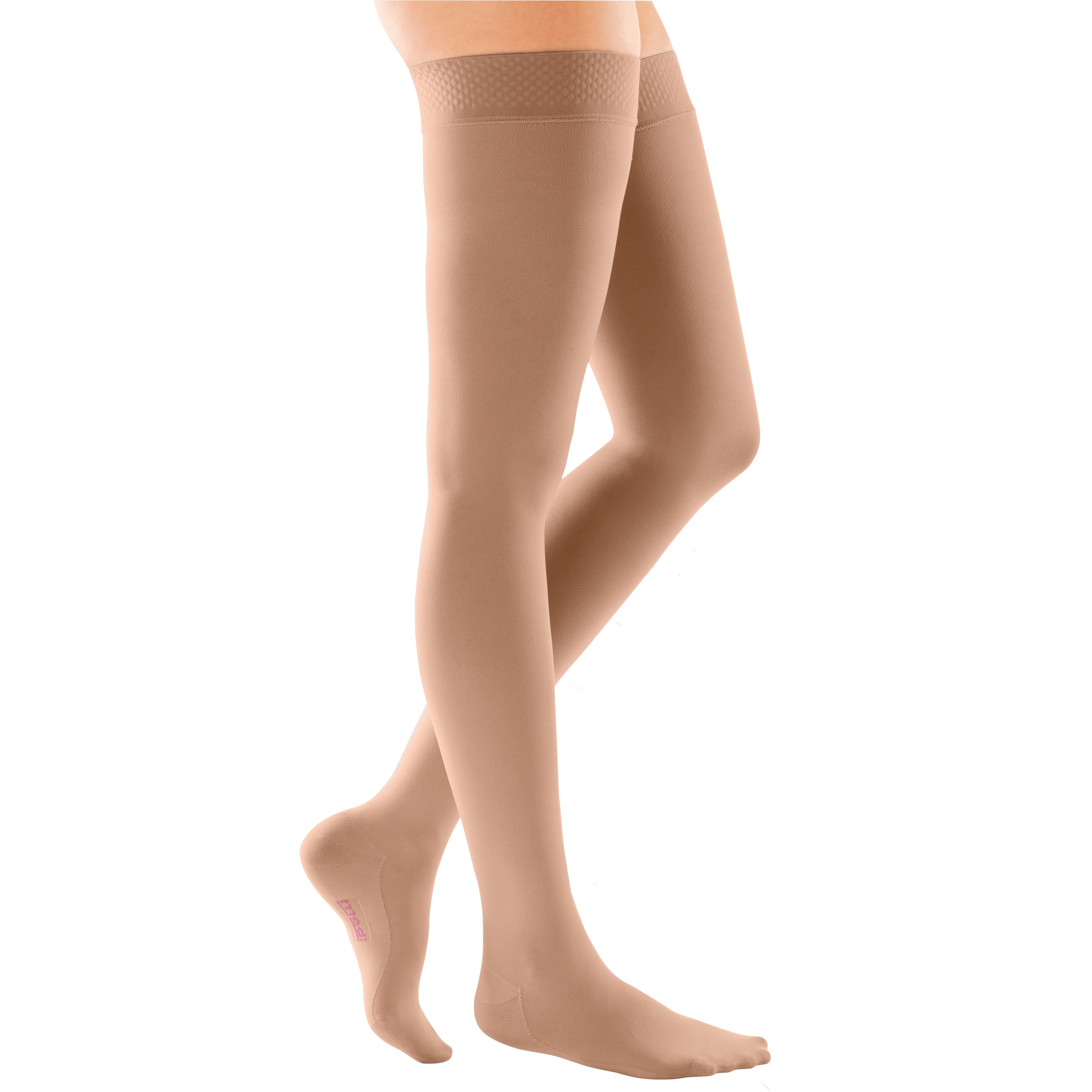 Mediven Comfort Thigh High 20-30 mmHg w/ Beaded Silicone Top Band