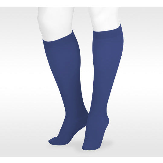 Juzo Soft Knee High 30-40 mmHg, Navy