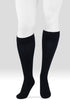 Juzo Power Cotton Knee High, Black