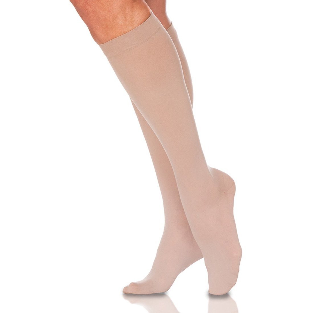 Sigvaris Sheer Women's 30-40 mmHg Knee High, Honey
