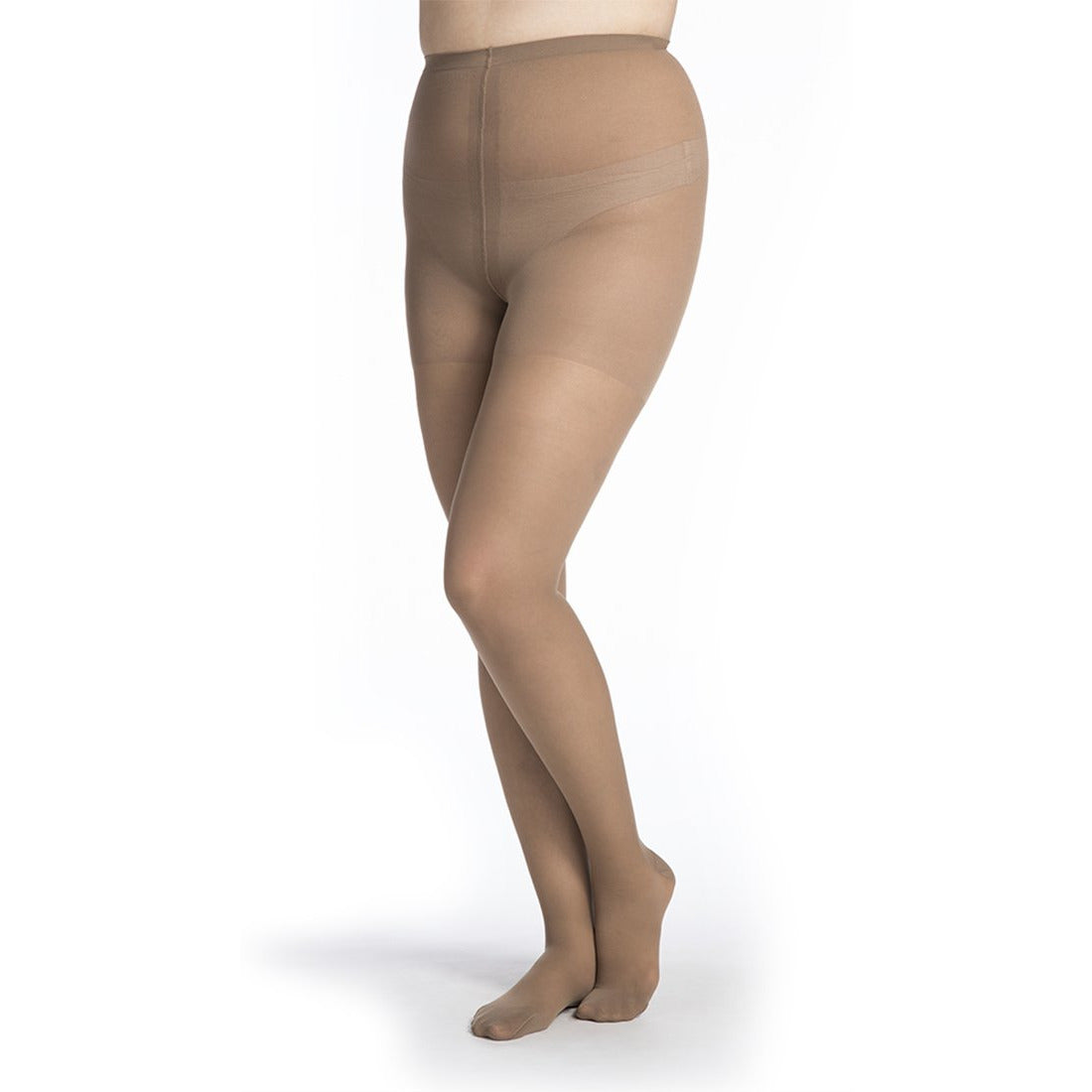 Sigvaris Sheer Women's 15-20 mmHg Pantyhose, Café