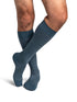Sigvaris Microfiber Patterns Men's Knee High, Storm Blue Confetti