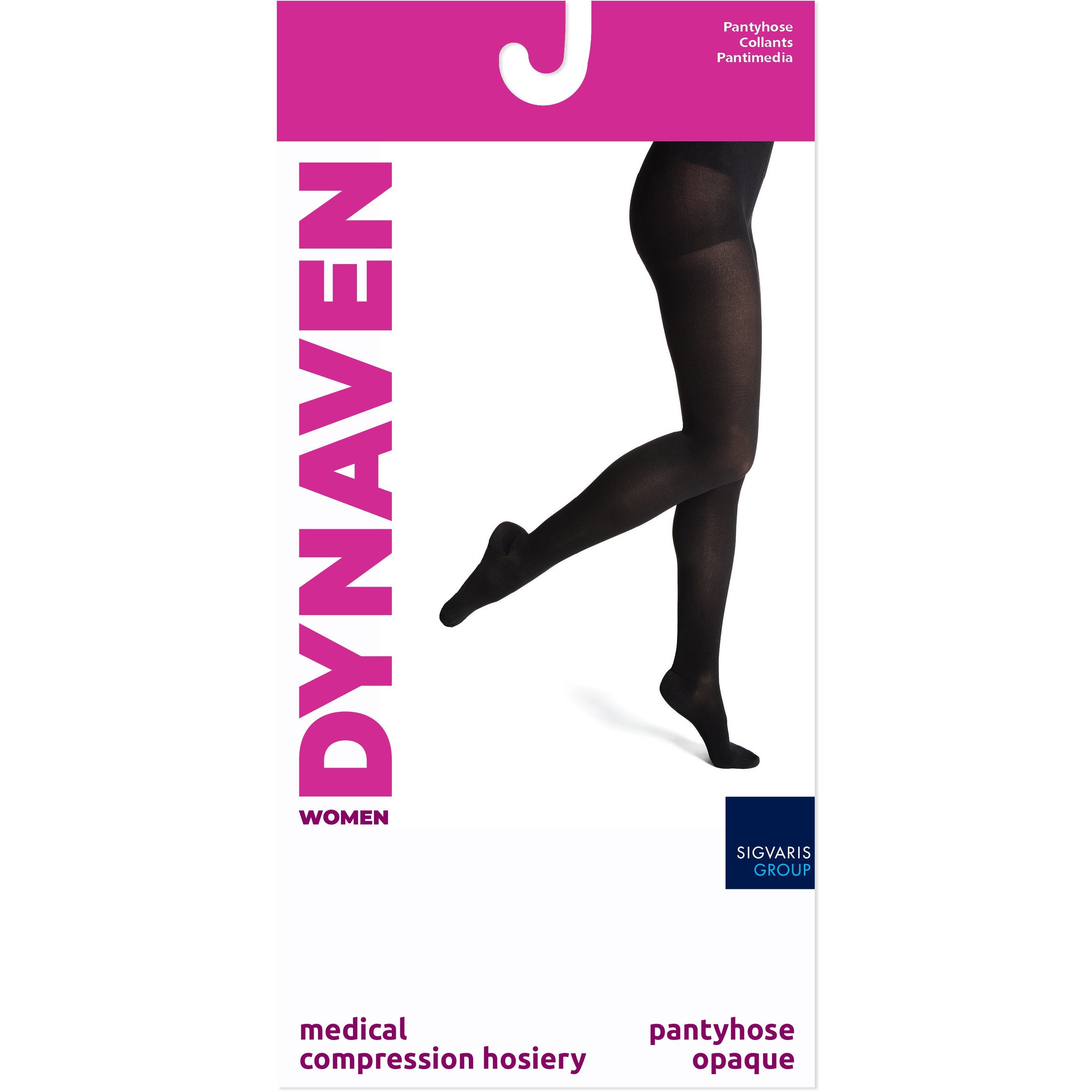 EvoNation Women's Compression Pantyhose 15-20 MmHg - Moderate Support Made In USA
