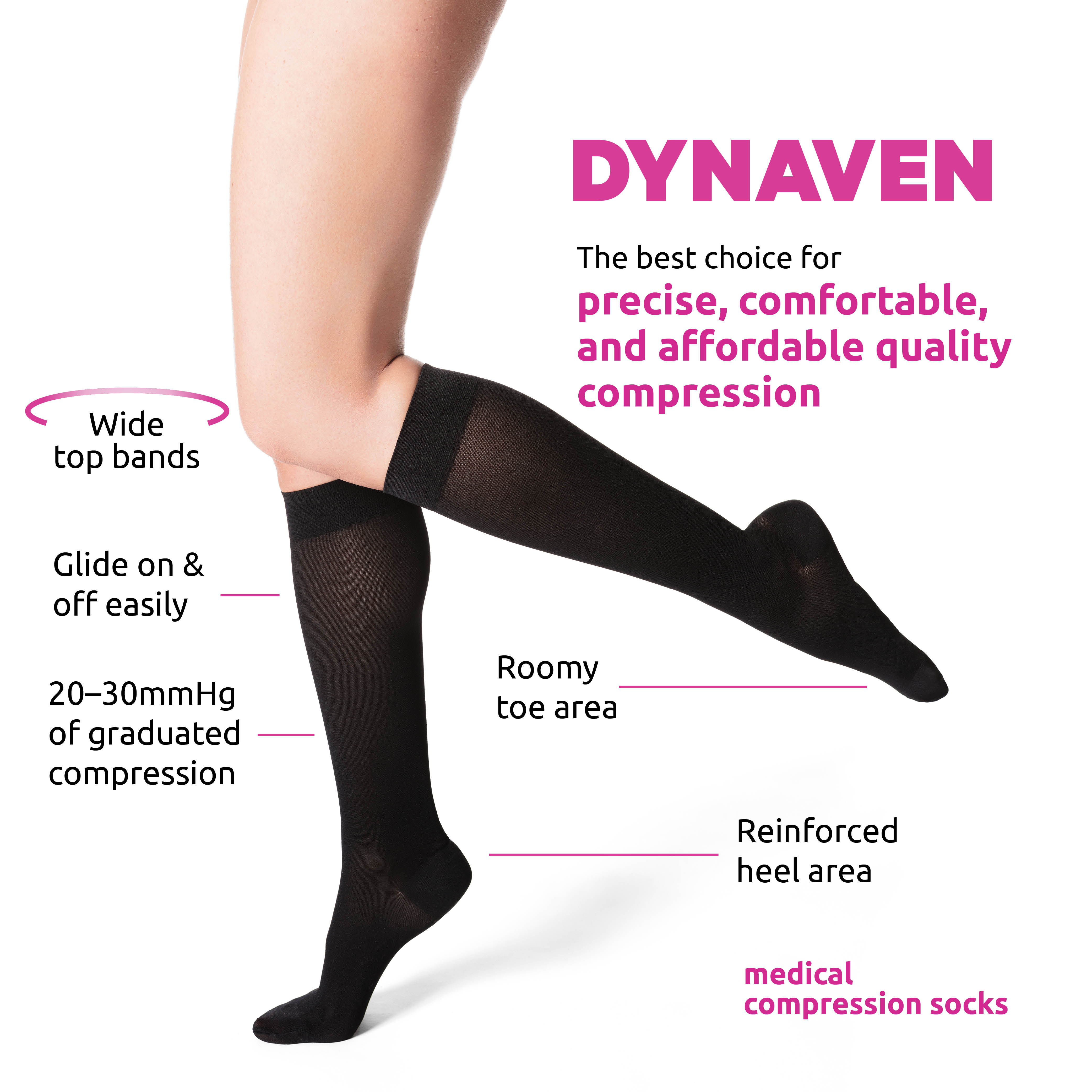 Compression Store Sigvaris 972C Access 20-30 mmHg Closed Toe Calf High Compression ...