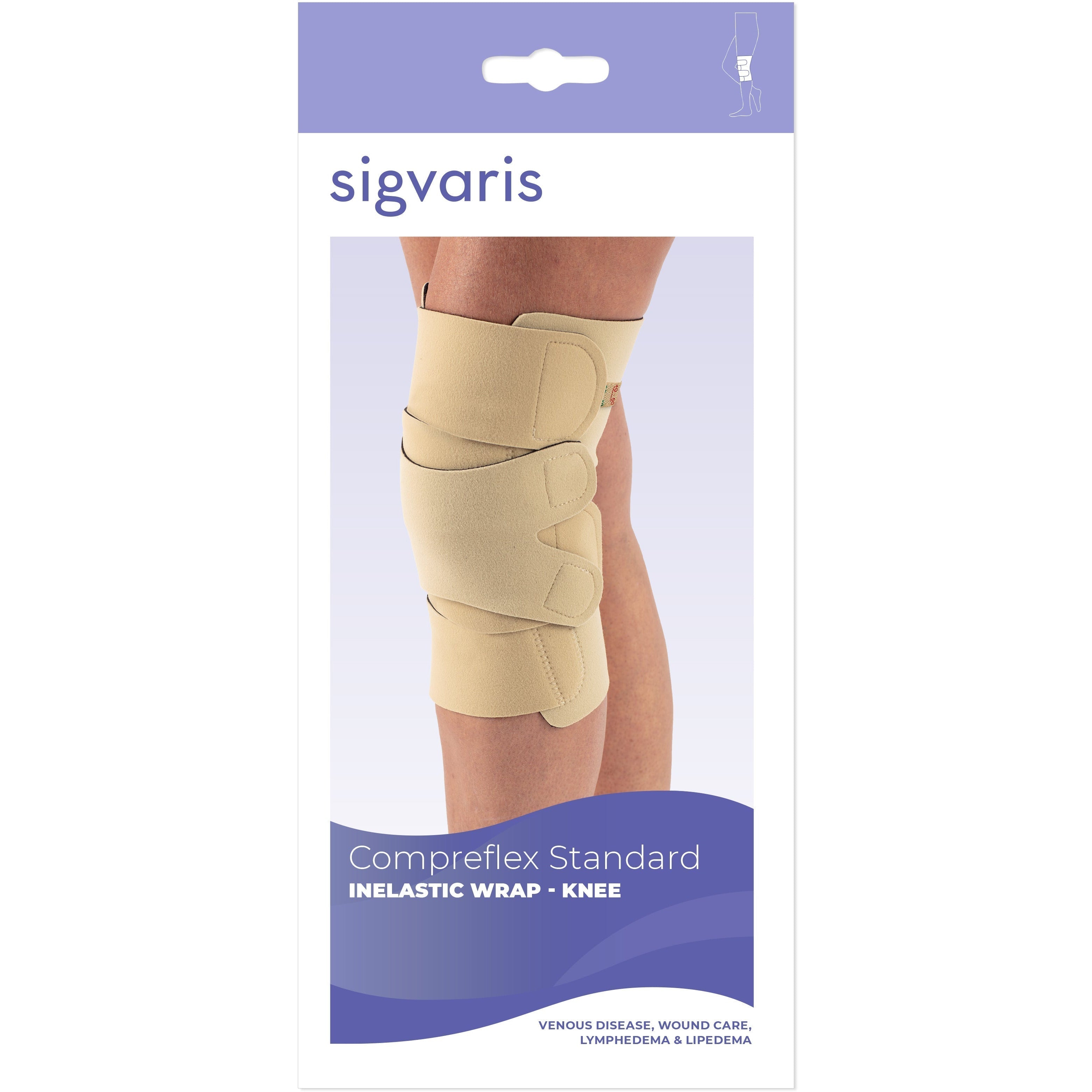 Compreflex Line Sigvaris Compreflex Standard Knee Wrap – Compression Store