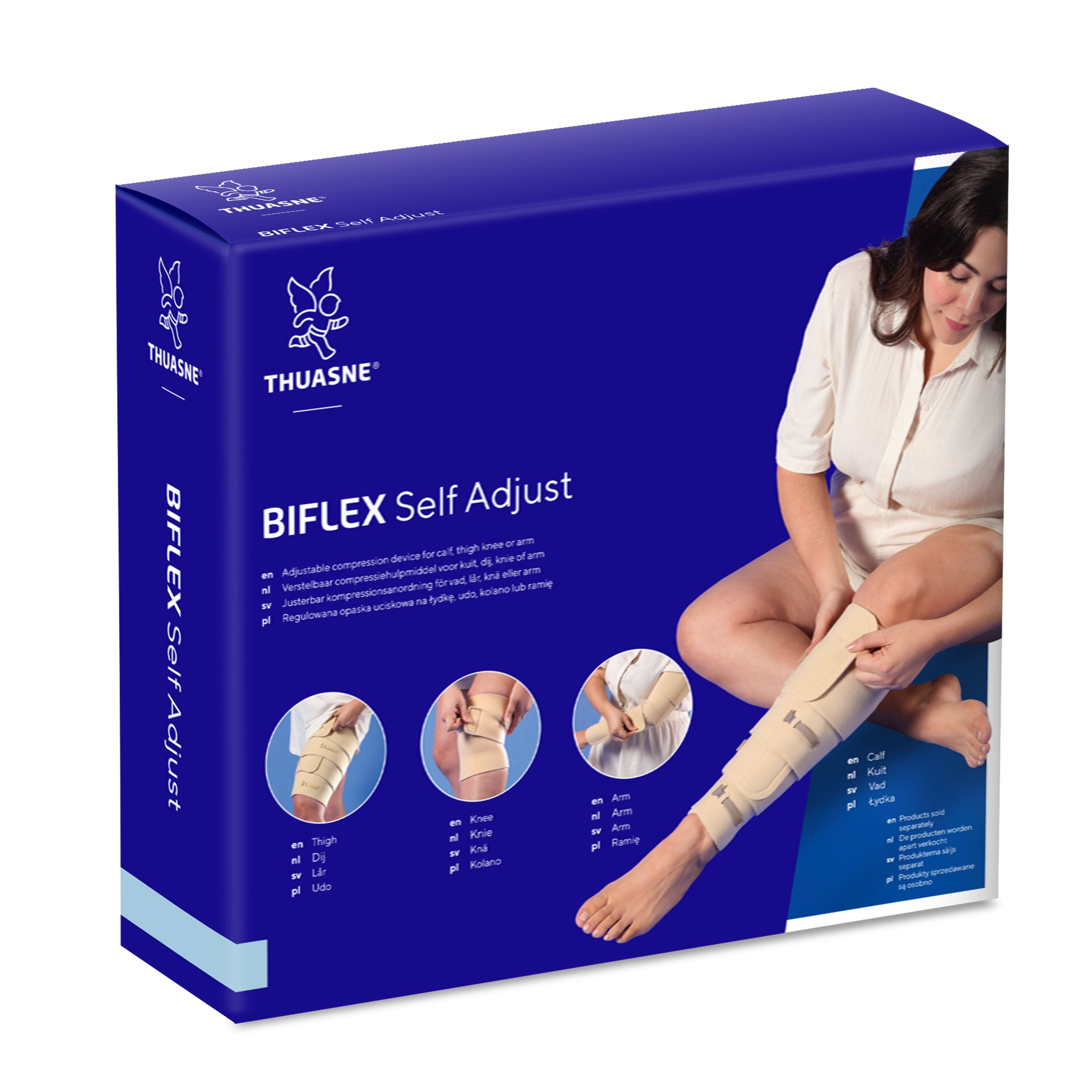 Thuasne BiFlex Self-Adjust Arm Wrap — packaging