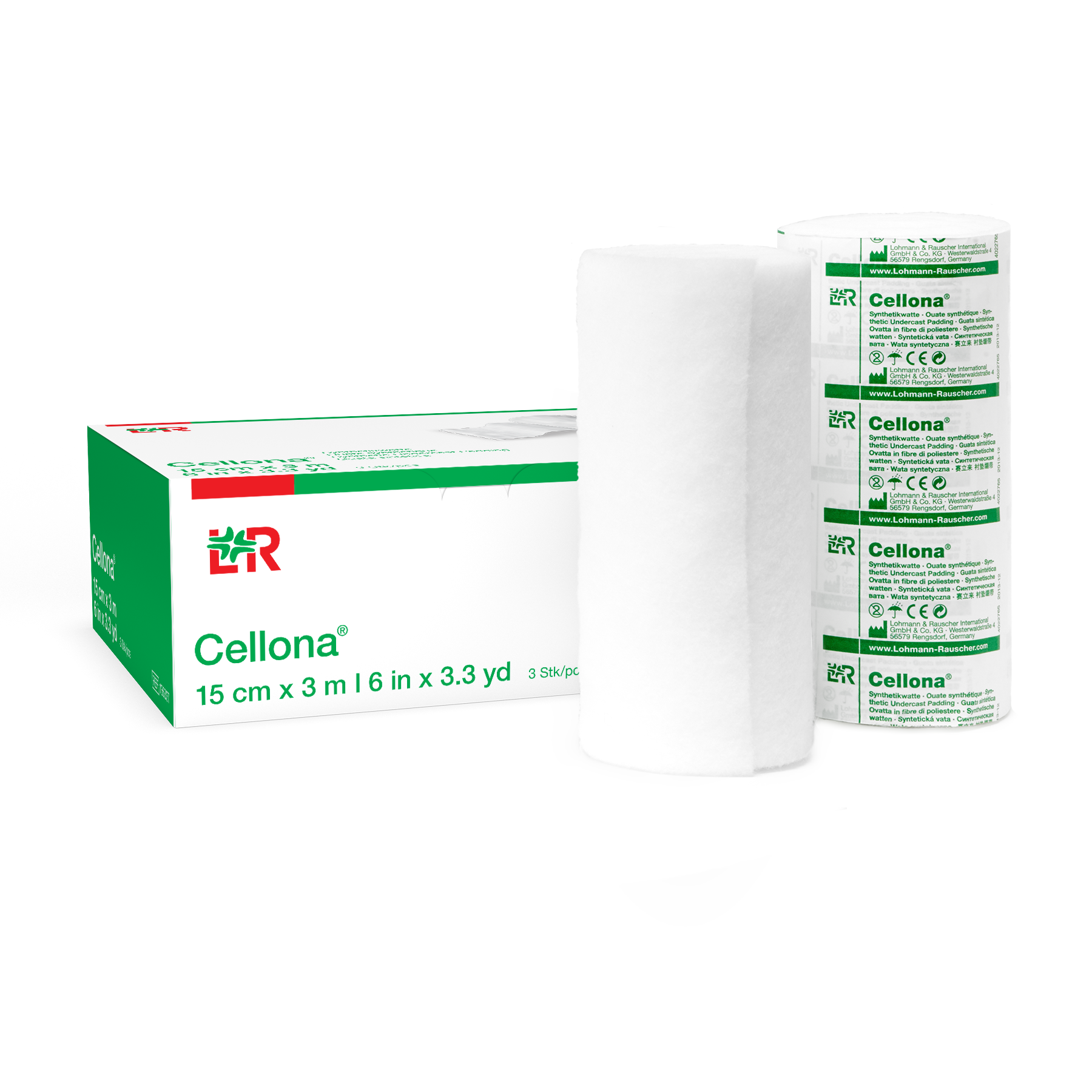 L&R Cellona® Synthetic Padding, 15 cm x 3m