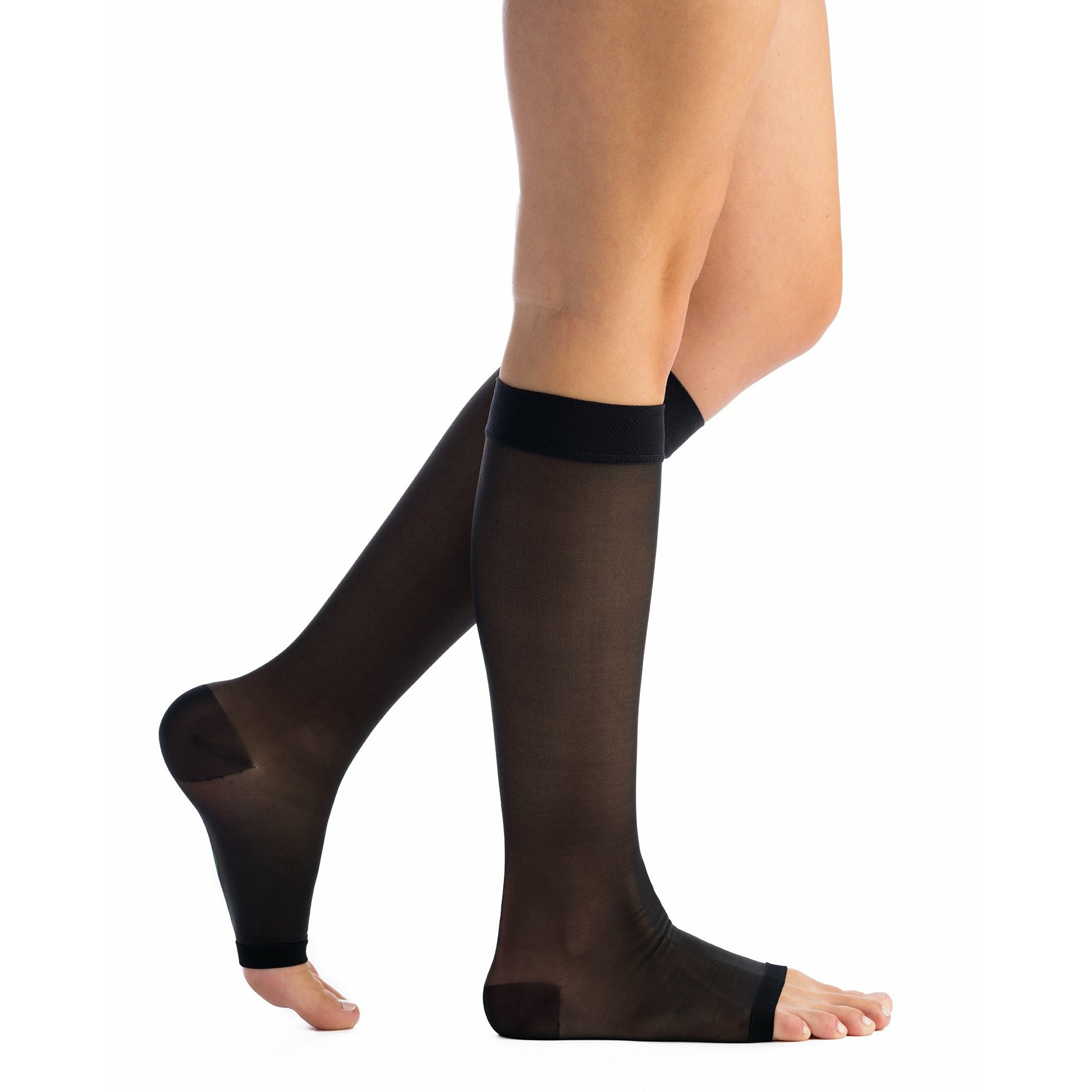 Compression Store EvoNation Everyday Sheer 15-20 mmHg OPEN TOE Knee High – Compression Store