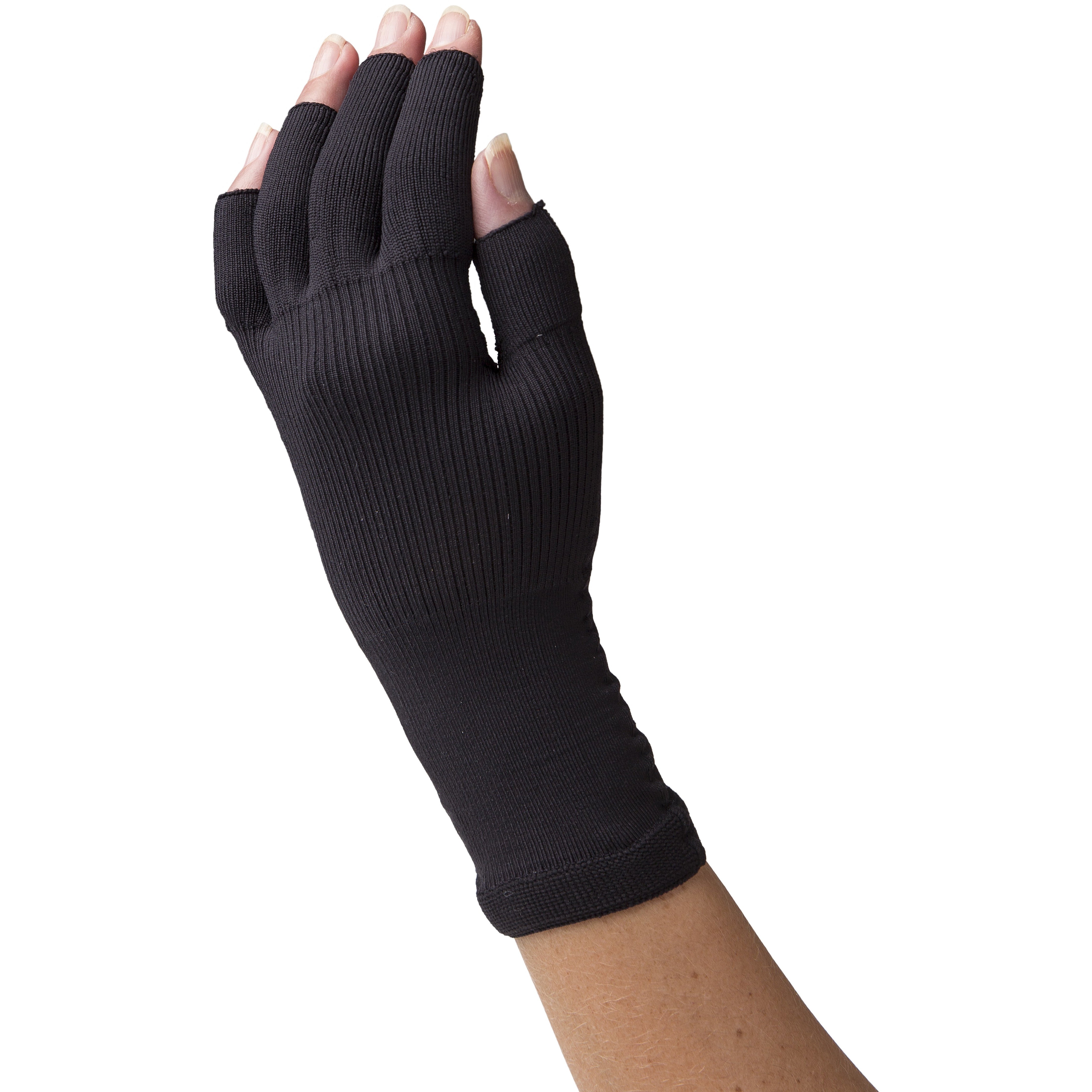 Sigvaris Secure Glove: 15-20 mmHg, S, Black