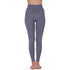 Rejuva Casual 15-20 mmHg Seamless Legging, Grey Heather
