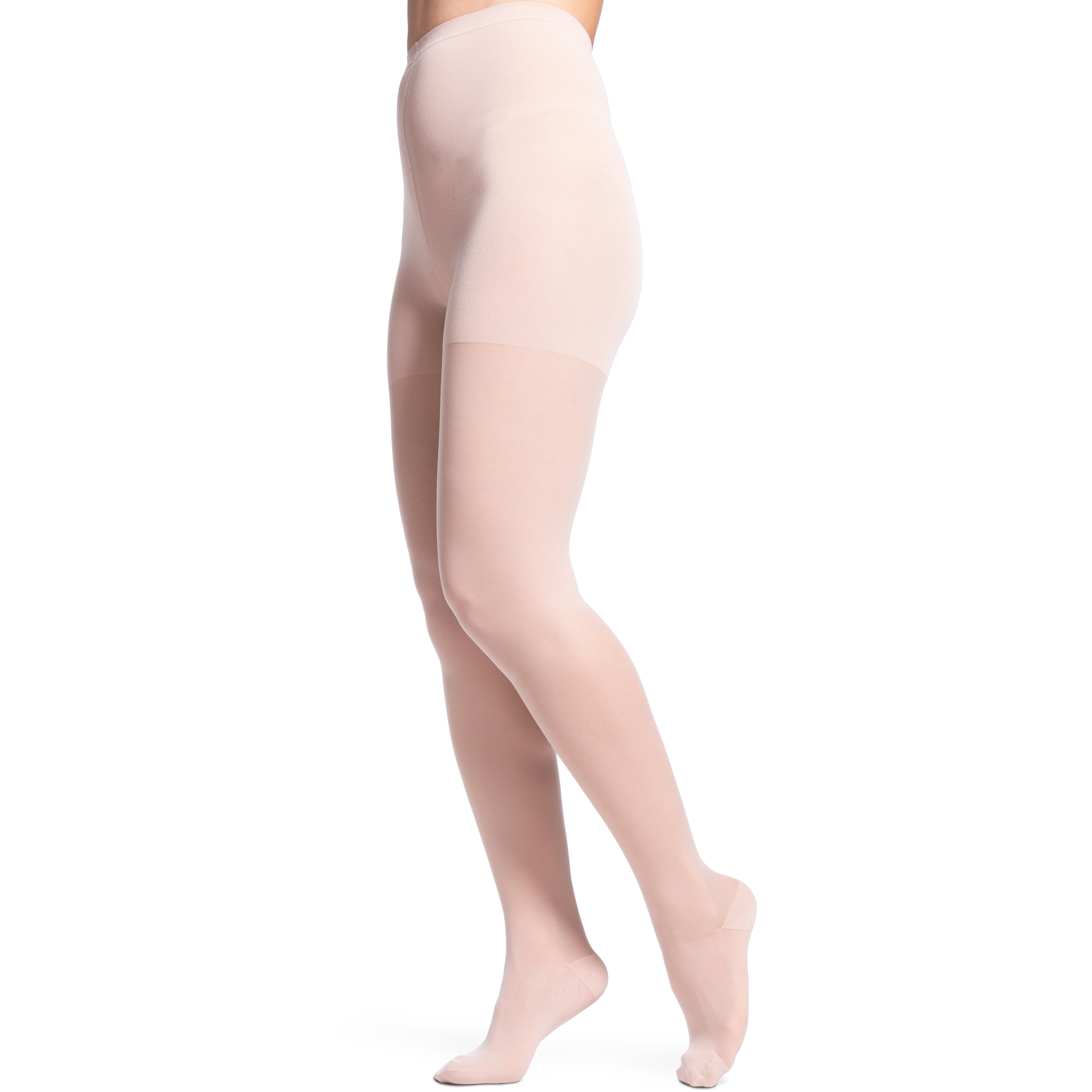 Sigvaris Sheer Women's 15-20 mmHg Pantyhose, Warm Sand