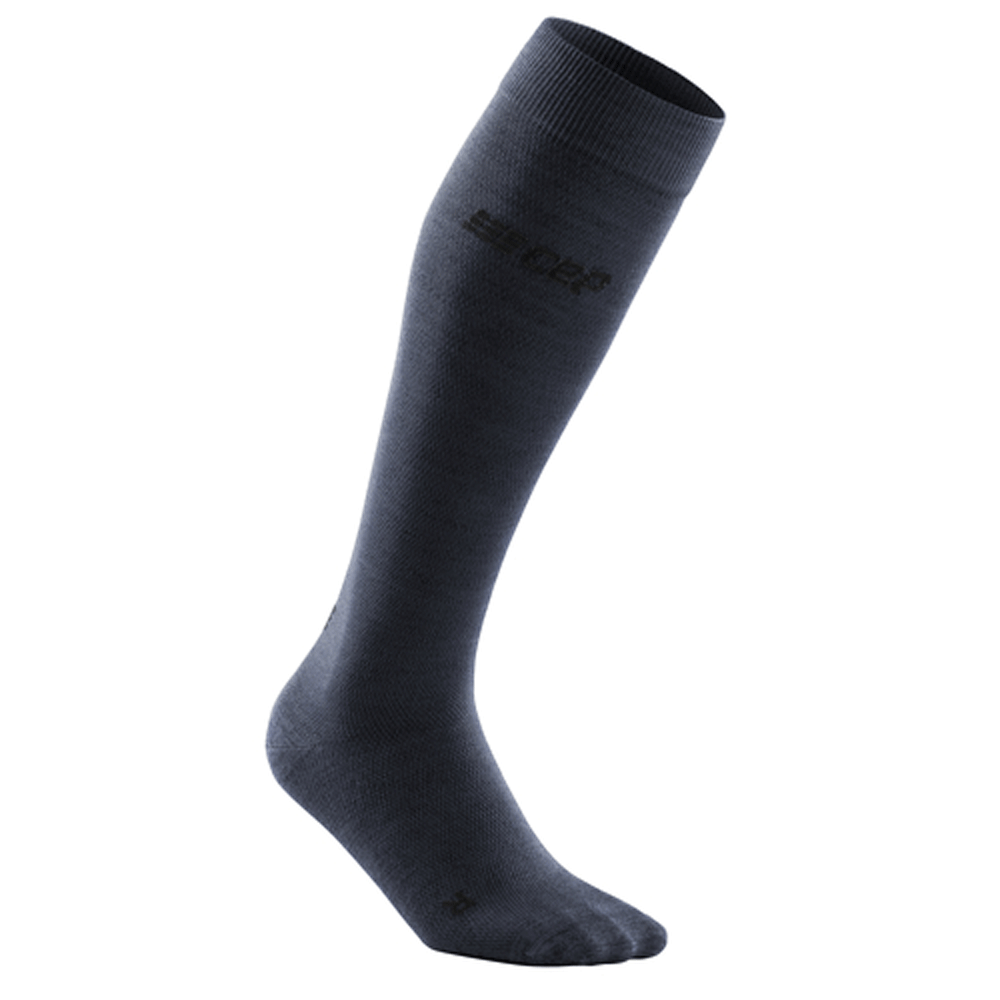 CEP Men's Allday Merino Socks, Dark Blue
