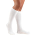 Truform Women's Cushion 15-20 mmHg Knee High, White