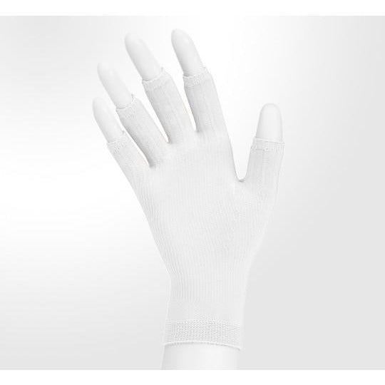 Juzo Soft Seamless Glove 20-30 mmHg, White