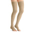 JOBST® Opaque Women's 15-20 mmHg OPEN TOE Thigh High, Natural