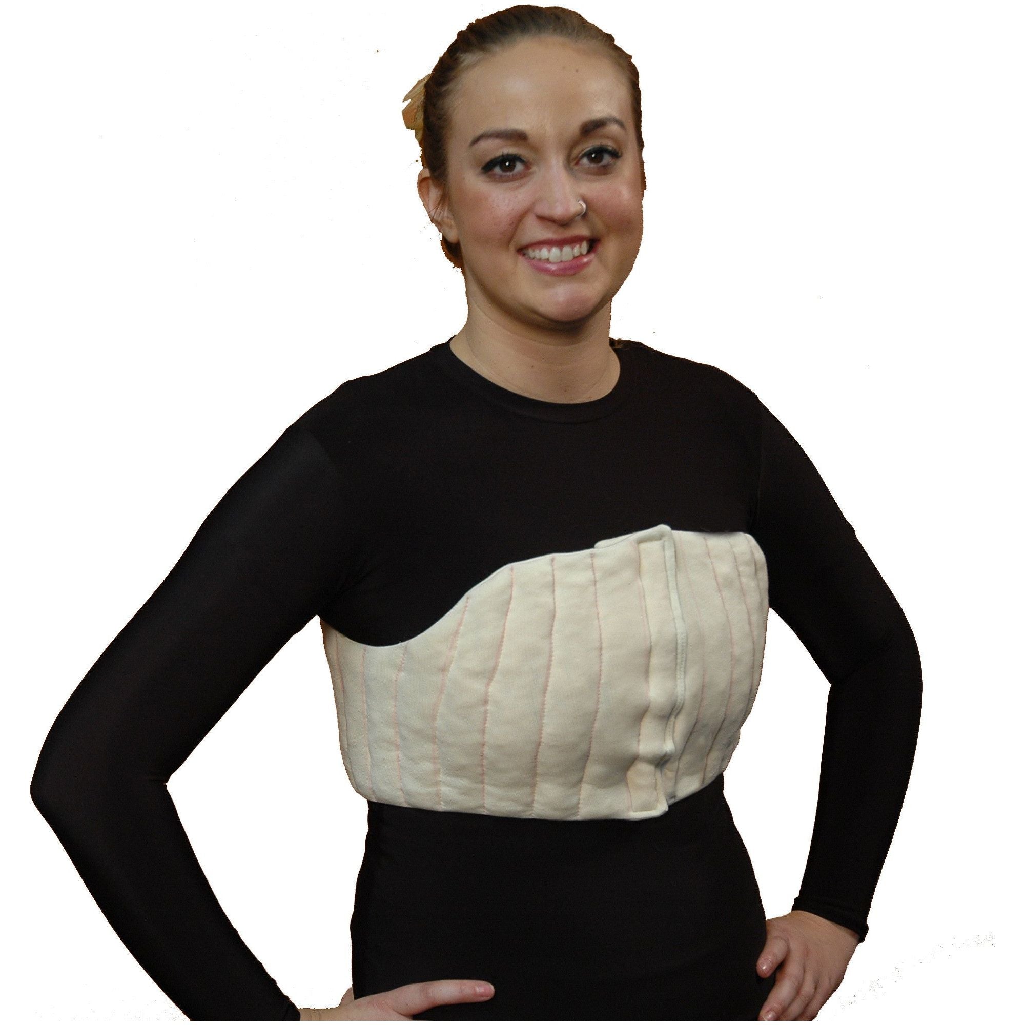 JOBST® JoViPad Breast and Chest Double Mastectomy Pad, Application
