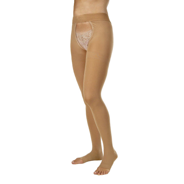 JOBST® Relief Double Leg Chap, Open Toe, Beige