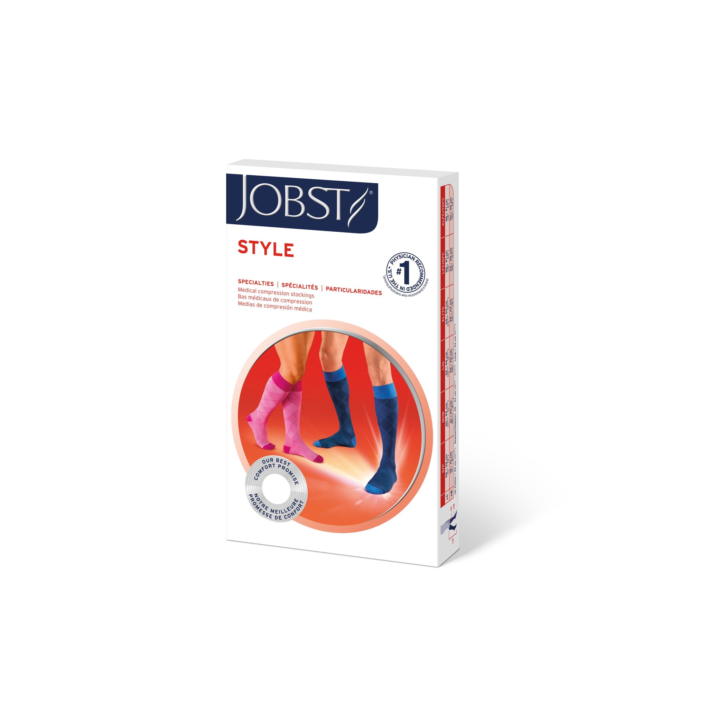JOBST® Style Knee High, Box
