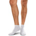 SmartKnit Seamless Diabetic Mini-Crew Socks, Grey