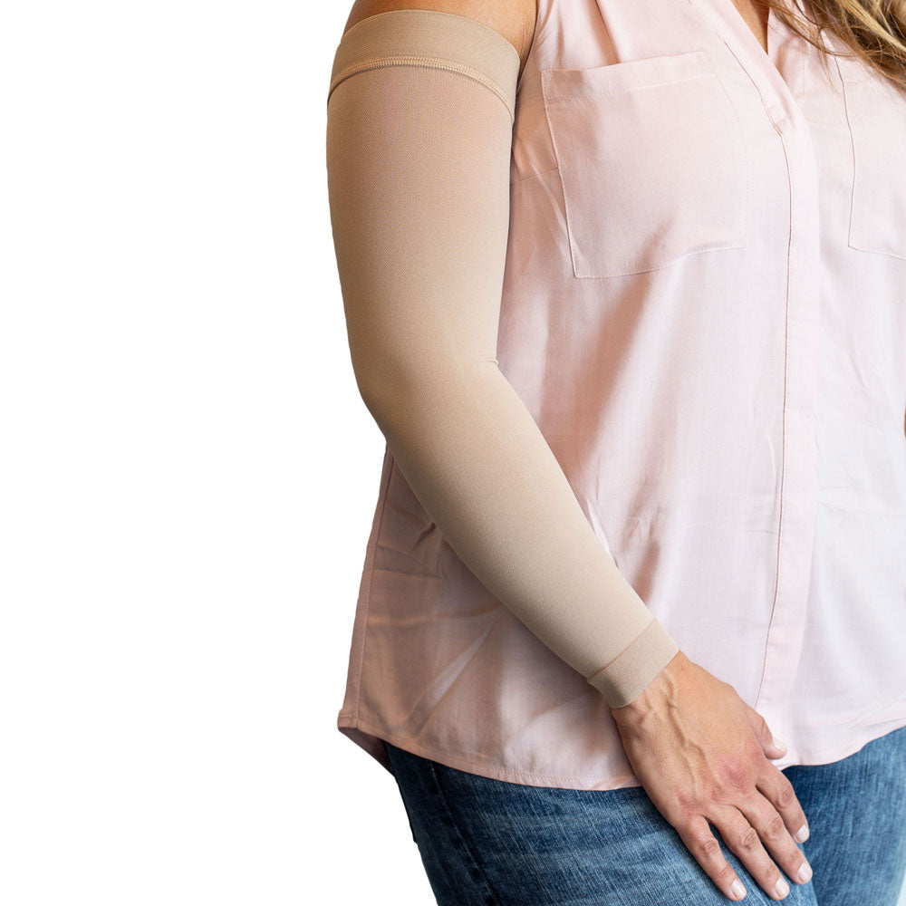 Mediven Comfort Arm Sleeve Extra-Wide 20-30 mmHg, Sand