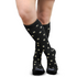 Therafirm Ease Bold 15-20 mmHg Knee High, Black/White/Yellow