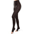 Therafirm Ease Opaque 20-30 mmHg OPEN TOE Waist High, Black