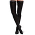 Therafirm Ease Microfiber Women's 15-20 mmHg Thigh High, Black