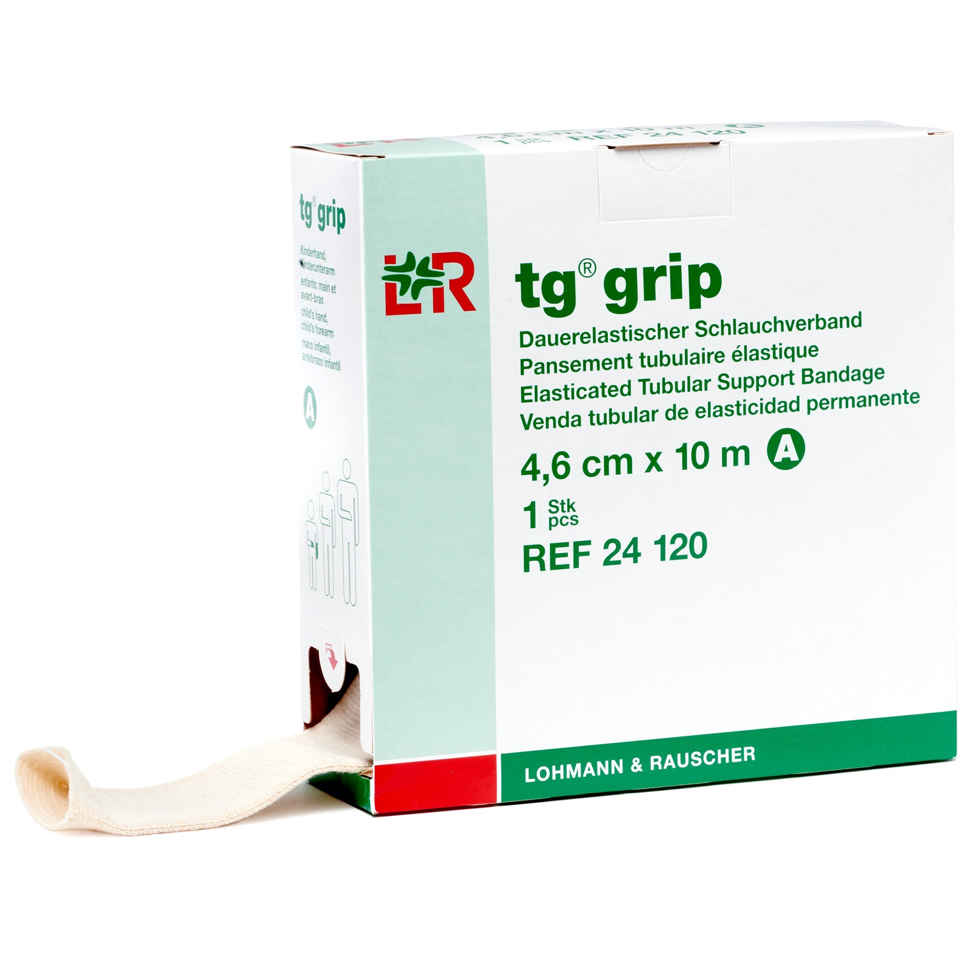 L&R tg® Grip Elasticized Tubular Support Bandage, A