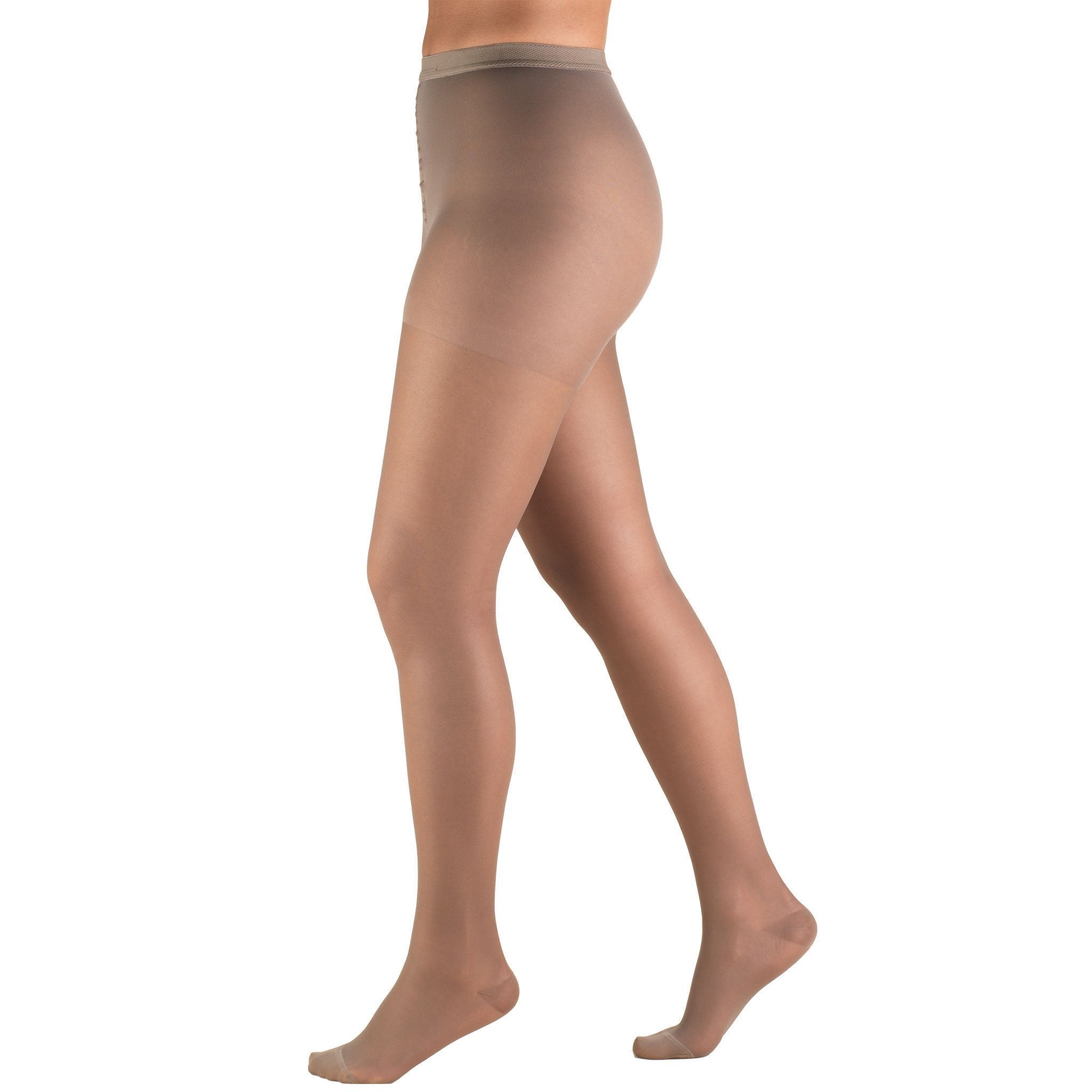 Truform Lites Women's 15-20 mmHg Pantyhose, Taupe