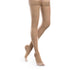 Therafirm Sheer Ease Women's 15-20 mmHg OPEN TOE Thigh High, Sand