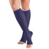 Truform Lites Women's OPEN-TOE Knee High 15-20 mmHg, Violet