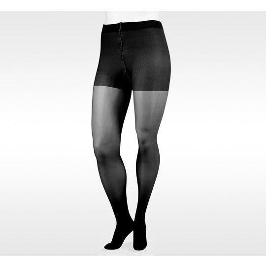 Juzo Naturally Sheer Pantyhose 20-30 mmHg / III / Regular / Black