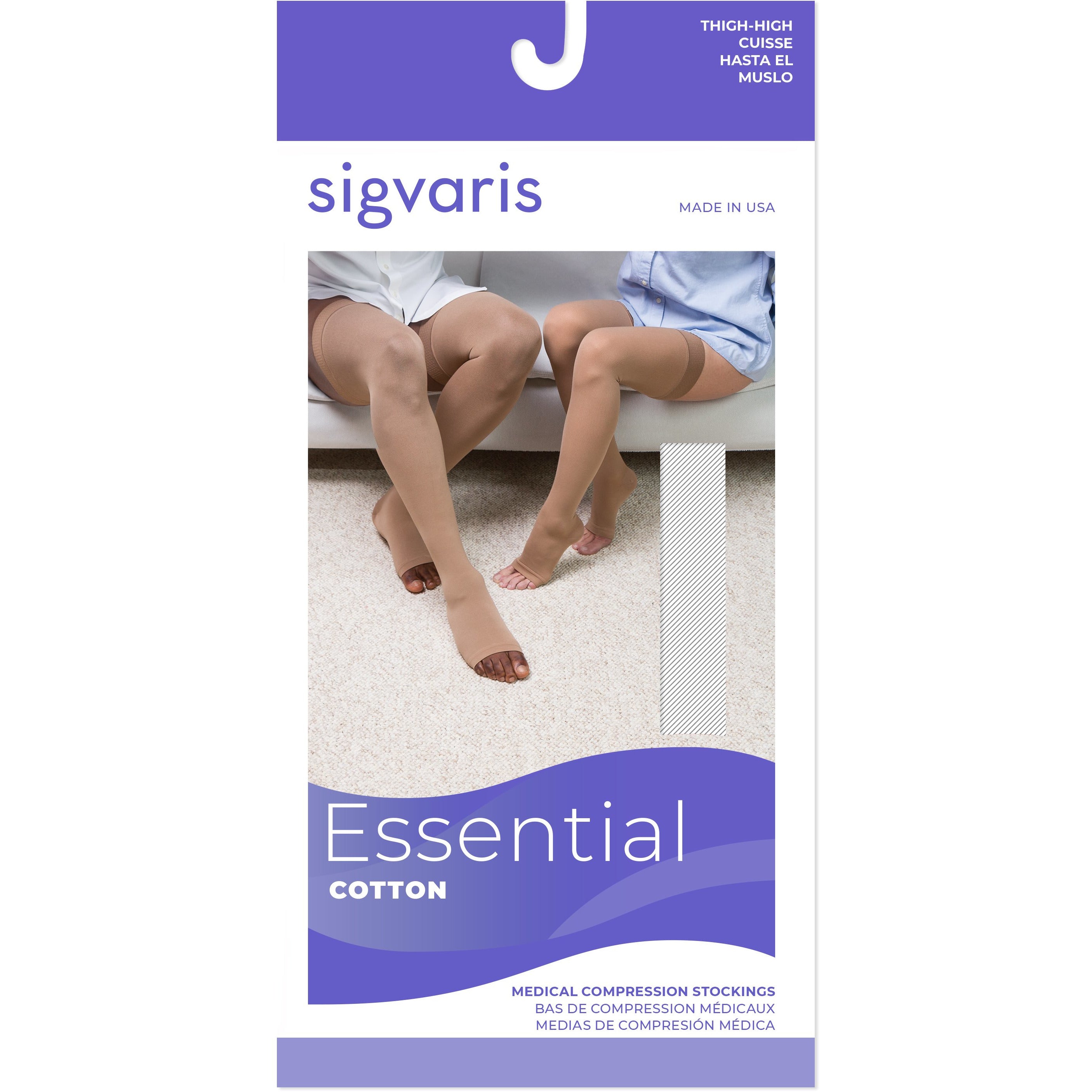 Sigvaris Compression Stockings, Cotton Stockings