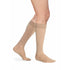 Sigvaris Opaque Men's 20-30 mmHg Knee High w/ Silicone Grip-Top, Light Beige