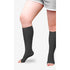 Solaris ExoSheer™ Knee High 20-30 mmHg, Open Toe, Black