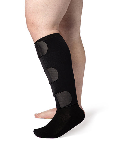 Sigvaris Compreflex Contain Calf Wrap, Black