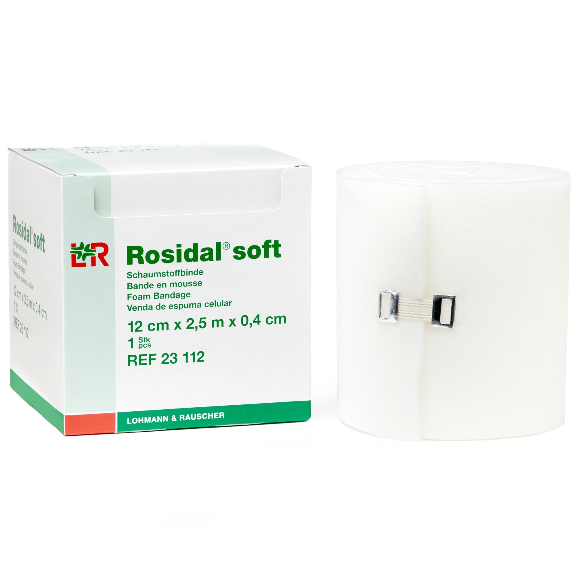 L&R Rosidal® Soft Foam Padding, 12 cm x 2.5 m x .4 cm