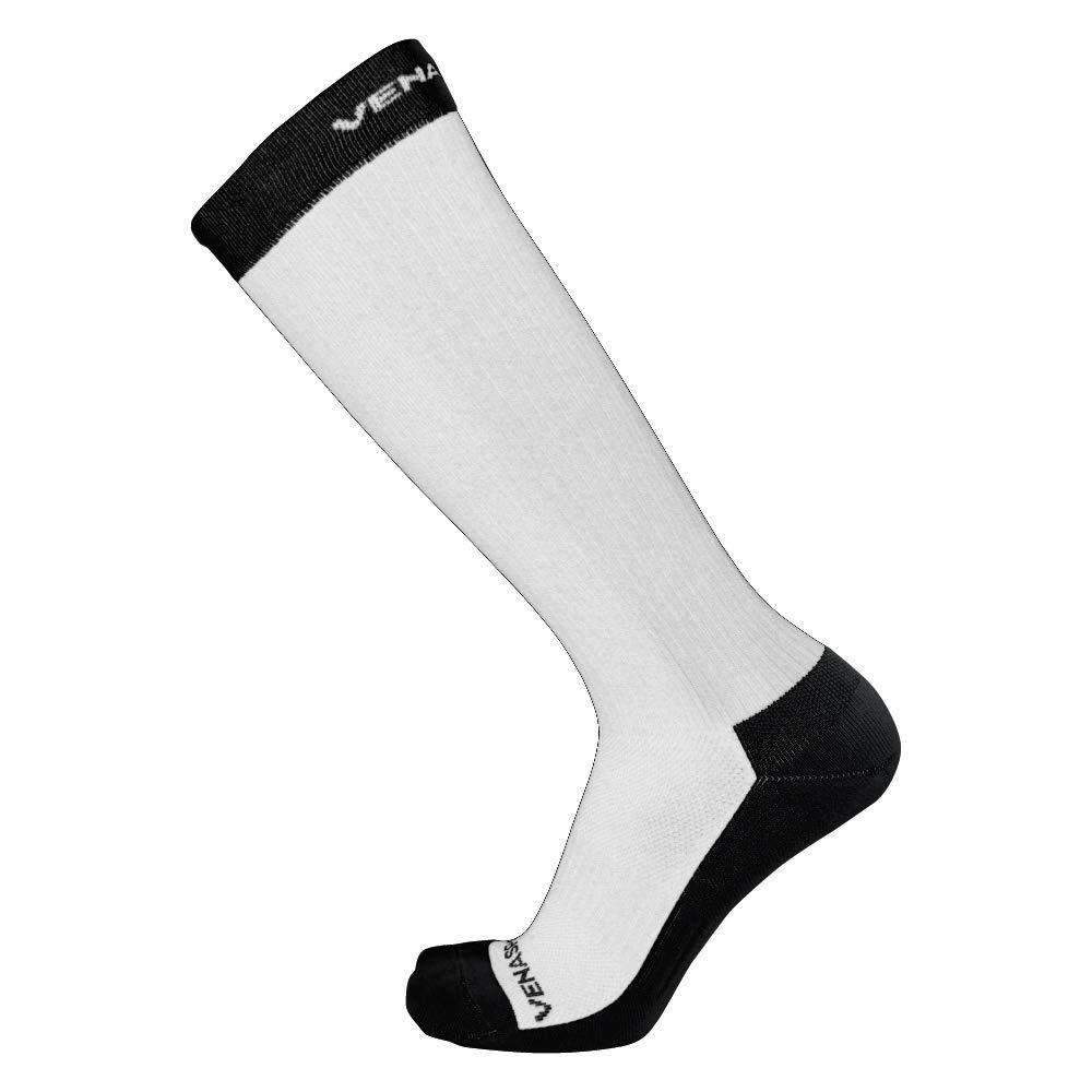 VenaSport Classic Sport 20-30 mmHg Performance Compression Socks, White