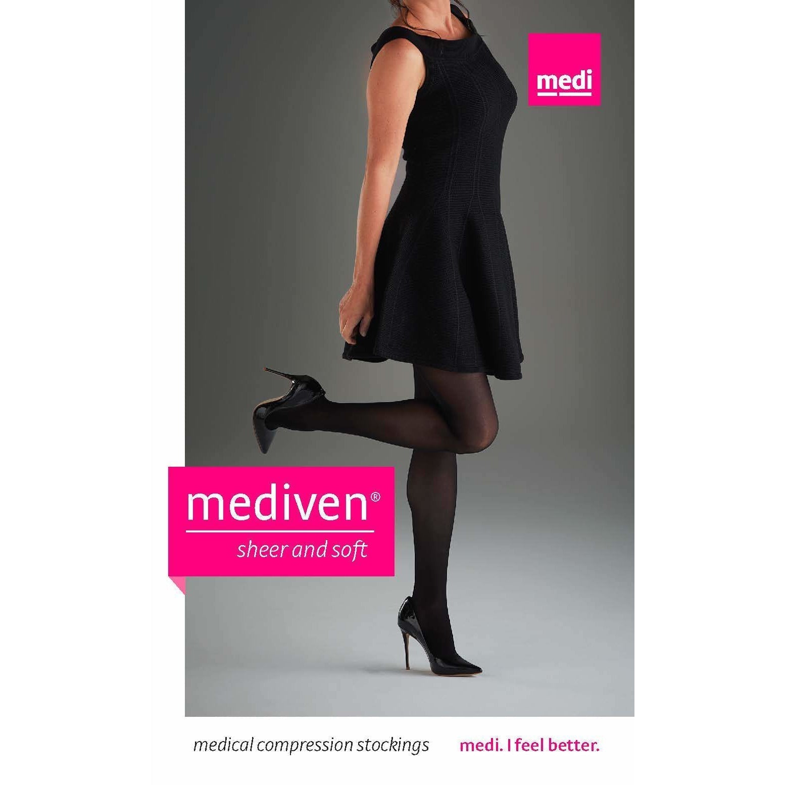 Mediven Sheer & Soft Women's Knee High 15-20 mmHg