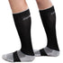 Core-Sport 15-20 mmHg Athletic Performance Compression Socks, Black