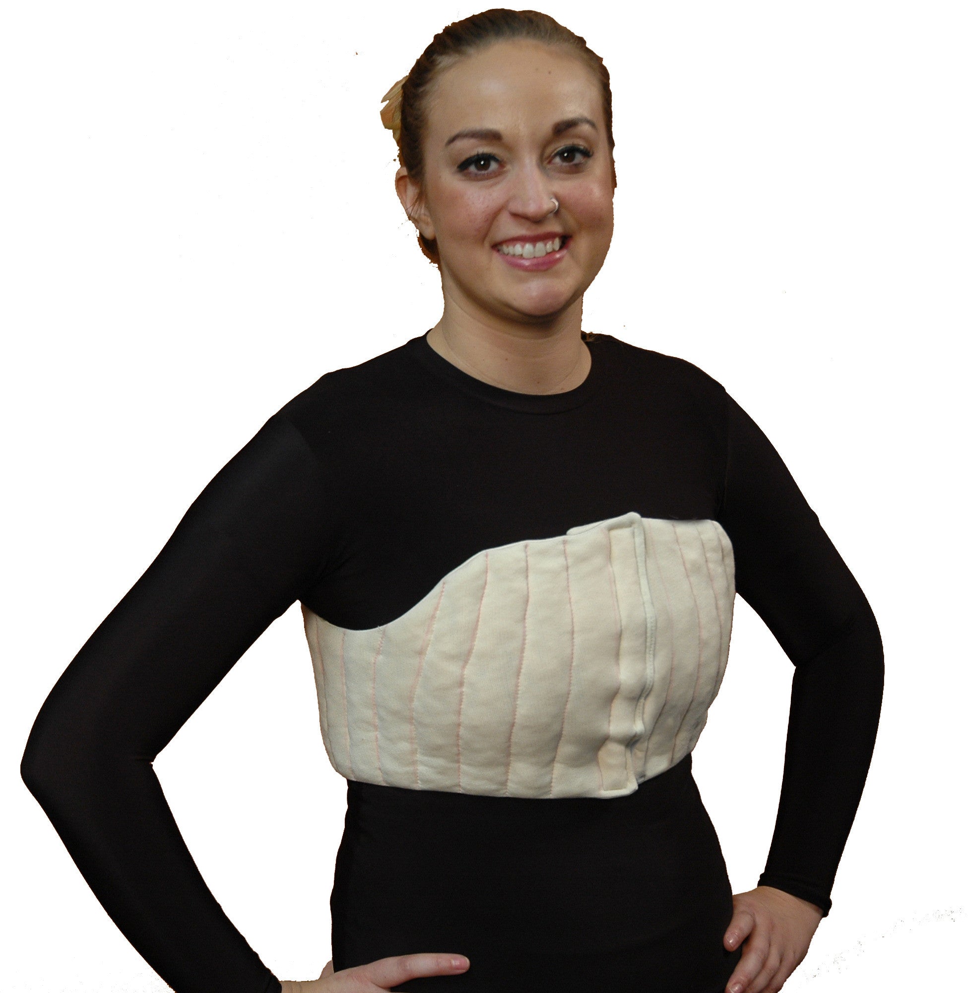 JOBST® JoViPad Breast and Chest Double Mastectomy Pad, Application