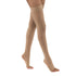 JOBST® UltraSheer Women's 20-30 mmHg OPEN TOE Thigh High w/ Silicone Dotted Top Band, Natural