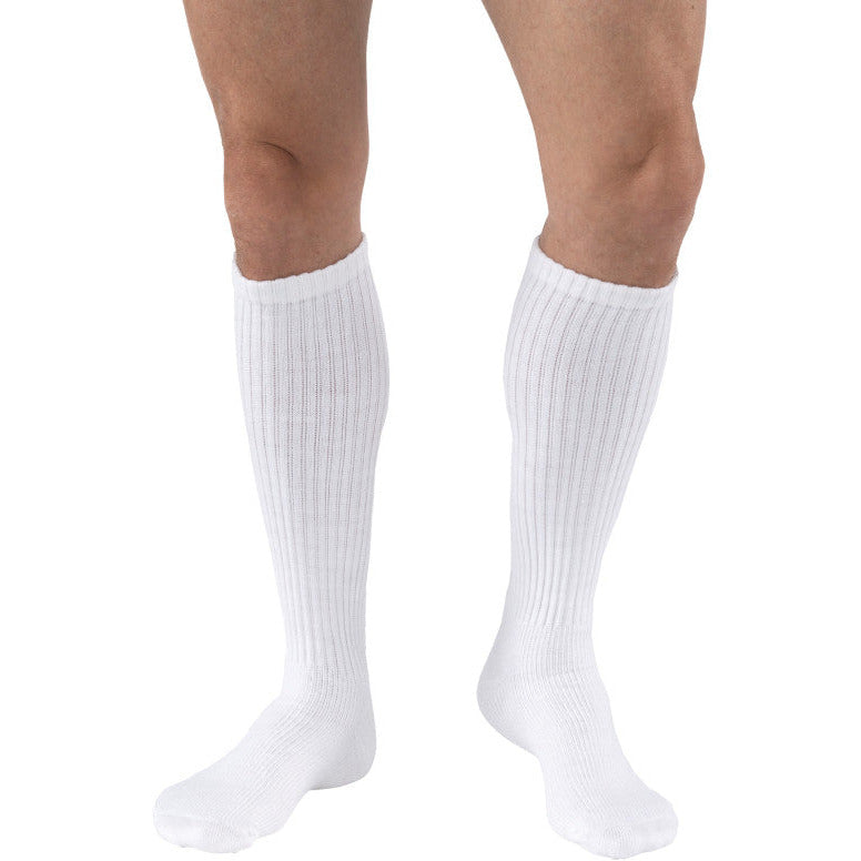 JOBST® Sensifoot 8-15 mmHg Knee High Diabetic Socks, White