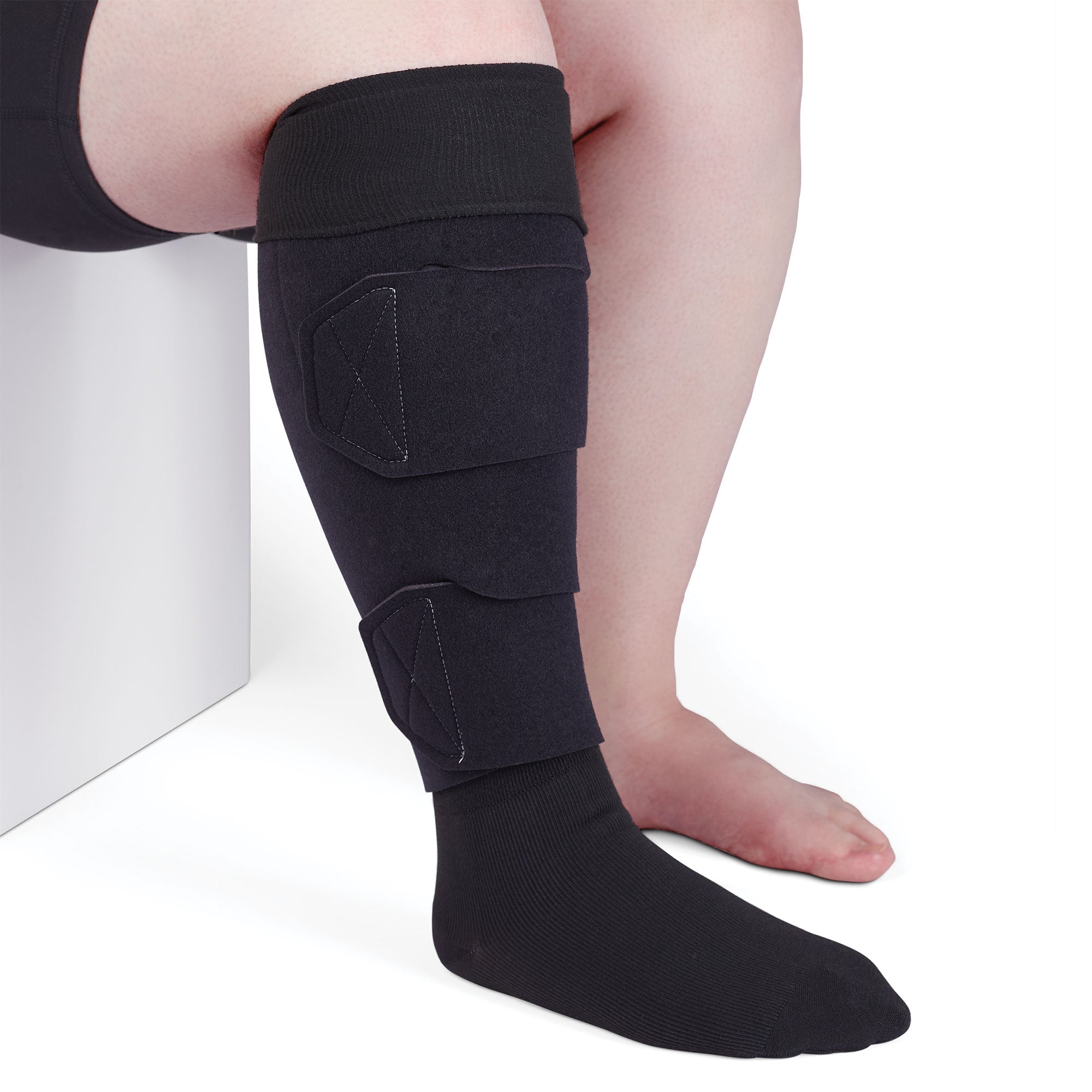 CircAid Juxtafit Premium Ready-to-Wear Lower Leg, Long, Small Beige :  Health & Household 