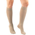 Truform Women's Trouser 15-20 mmHg Cable Knee High, Tan