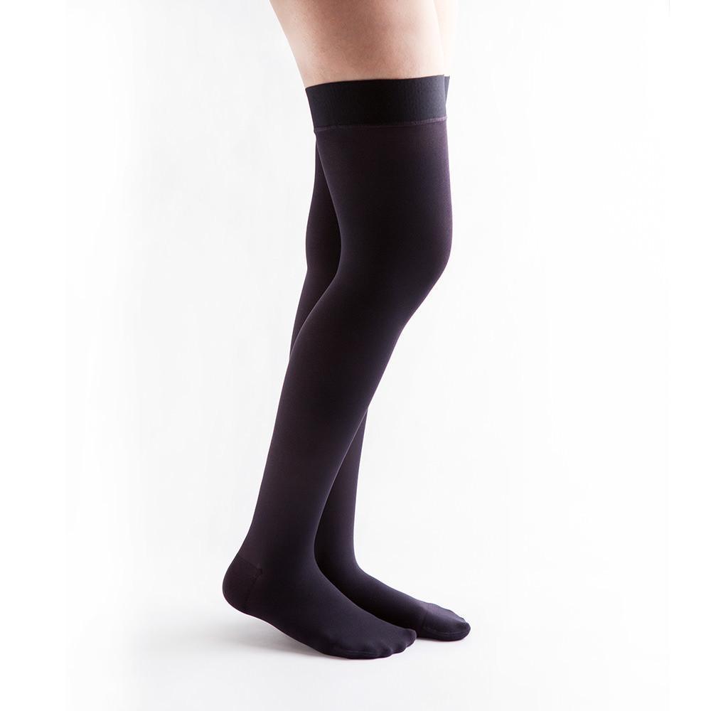 VenActive Women's Opaque 15-20 mmHg Thigh Highs, Navy